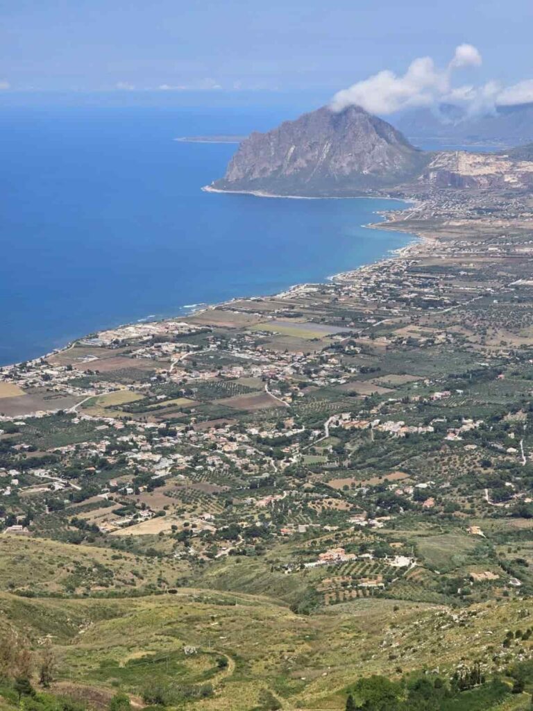 The Ultimate Erice, Sicily Bucket List: 13 Things You Need to Try NOW! 12 Panoramic views of the coastline from Erice Sicily