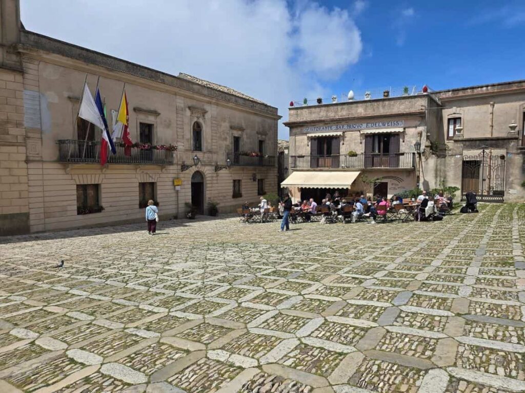 The Ultimate Erice, Sicily Bucket List: 13 Things You Need to Try NOW! 6 Piazza della Loggia, the main square in Erice Sicily