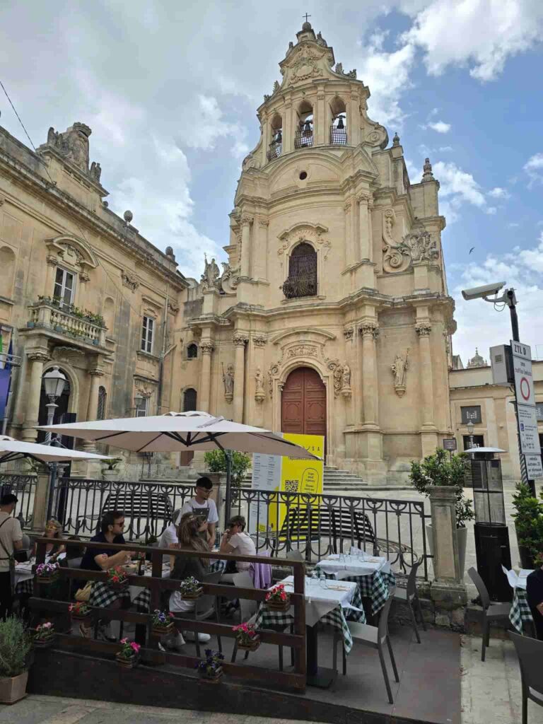 The Church of St Joseph in Ragusa Sicily