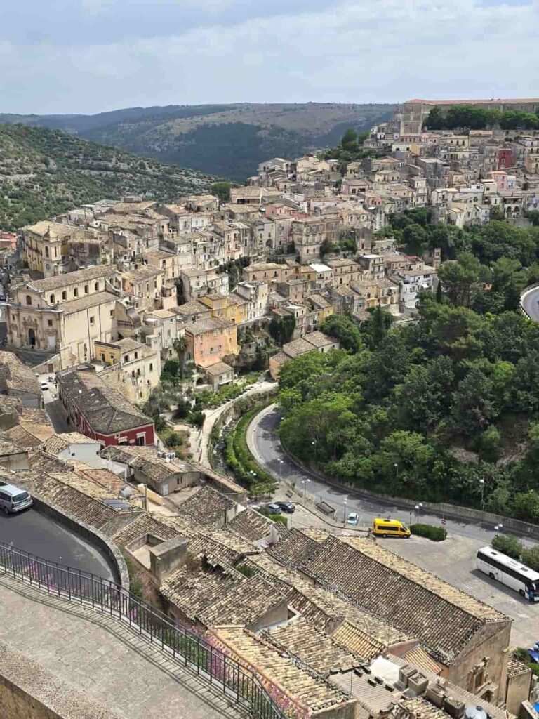 Ragusa Ibla from the Mirador 1