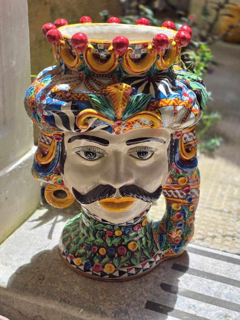 The Ultimate Erice, Sicily Bucket List: 13 Things You Need to Try NOW! 13 Testa di Moro - a mans Moorish head