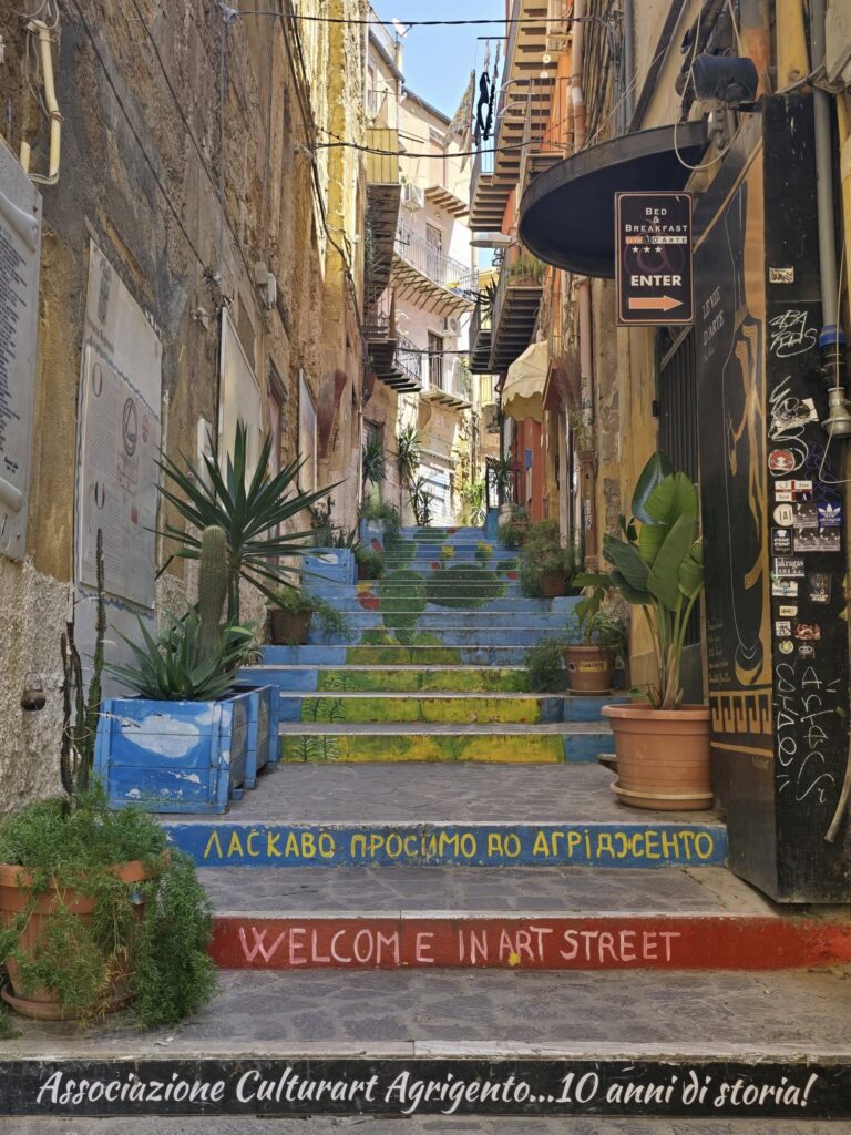 Planning a Trip to Sicily? Don’t Skip Agrigento (Here’s Why It’s Italy’s Capital of Culture 2025) 4 The Artists' Staircase in Agrigento Italy