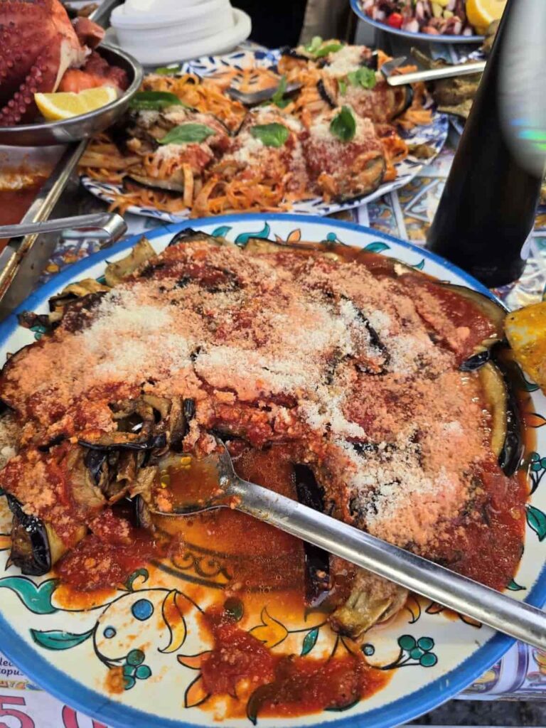25 Traditional Sicilian Foods You’ll Regret Not Trying in Sicily 4 The Melanzane alla Parmigiana dish. It is among the best traditional Sicilian food,