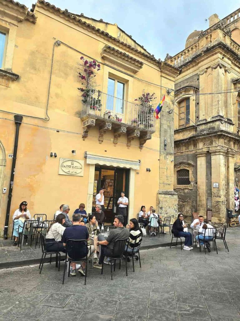 Why Noto Italy, the Capital of Sicilian Baroque, Is Your Next White Lotus-Inspired Getaway 12 Caffè Sicilia, a famous pastry shop in Noto Italy