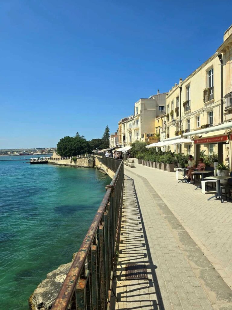 Lungomare Alfeo, Ortigia, Syracuse Italy