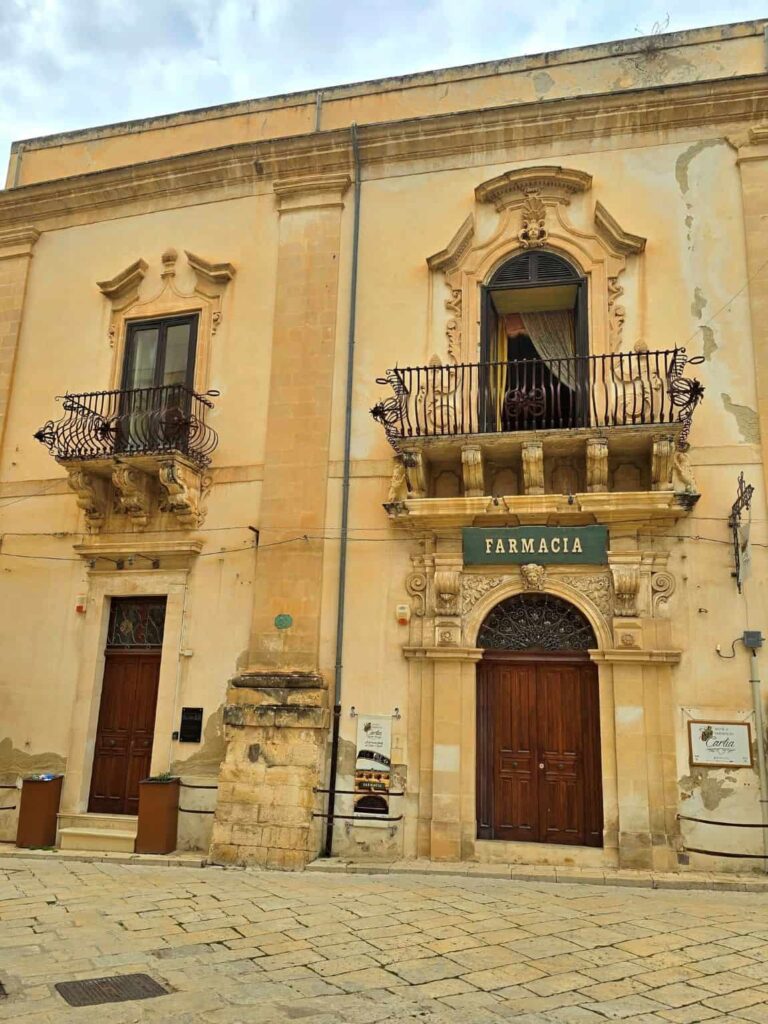 The Antica Farmacia Cartia in Scicli Sicily 