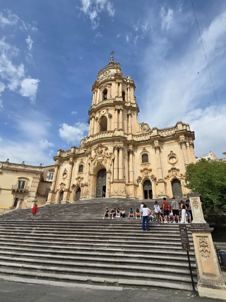 The Cathedral of Saint George in Modica Sicily 