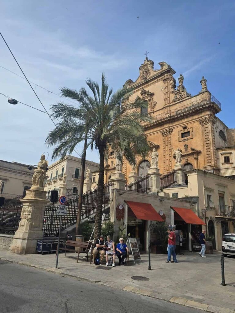 The Cathedral of Saint Peter in Corso Umberto I in Modica Sicily 