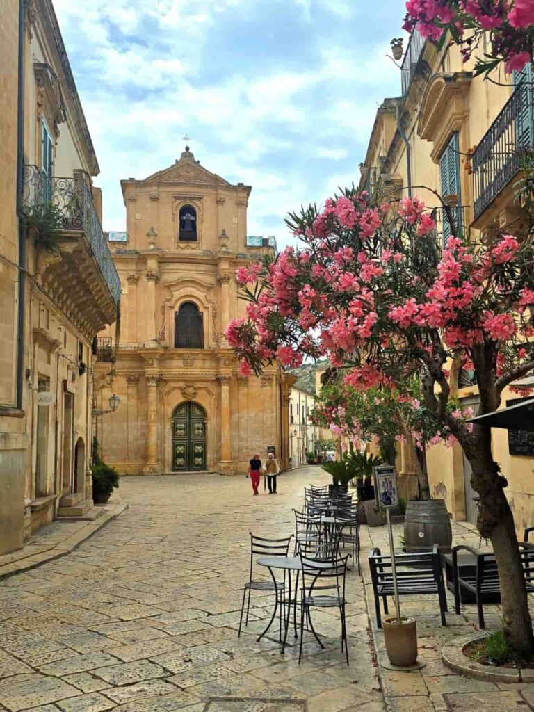 The Chiesa di San Michele Arcangelo in Scicli Sicily