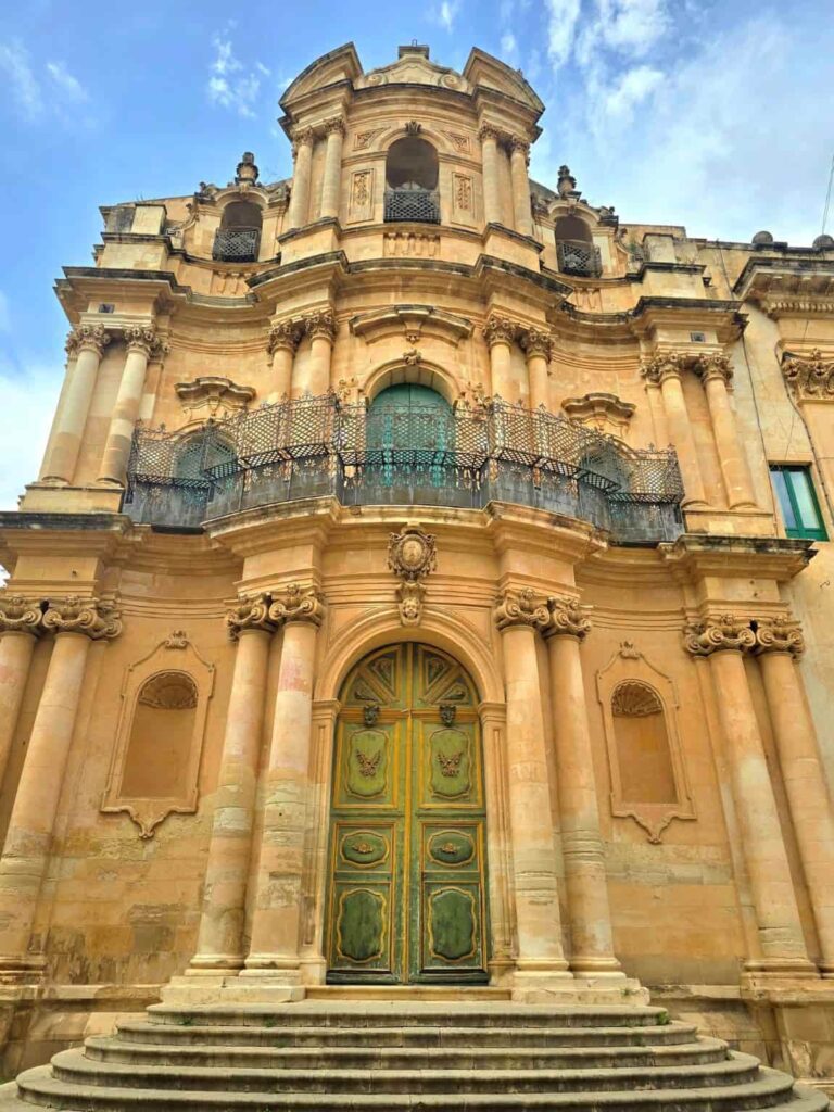 The Church of San Giovanni Evangelista (St. John the Evangelist) in Scicli, Sicily