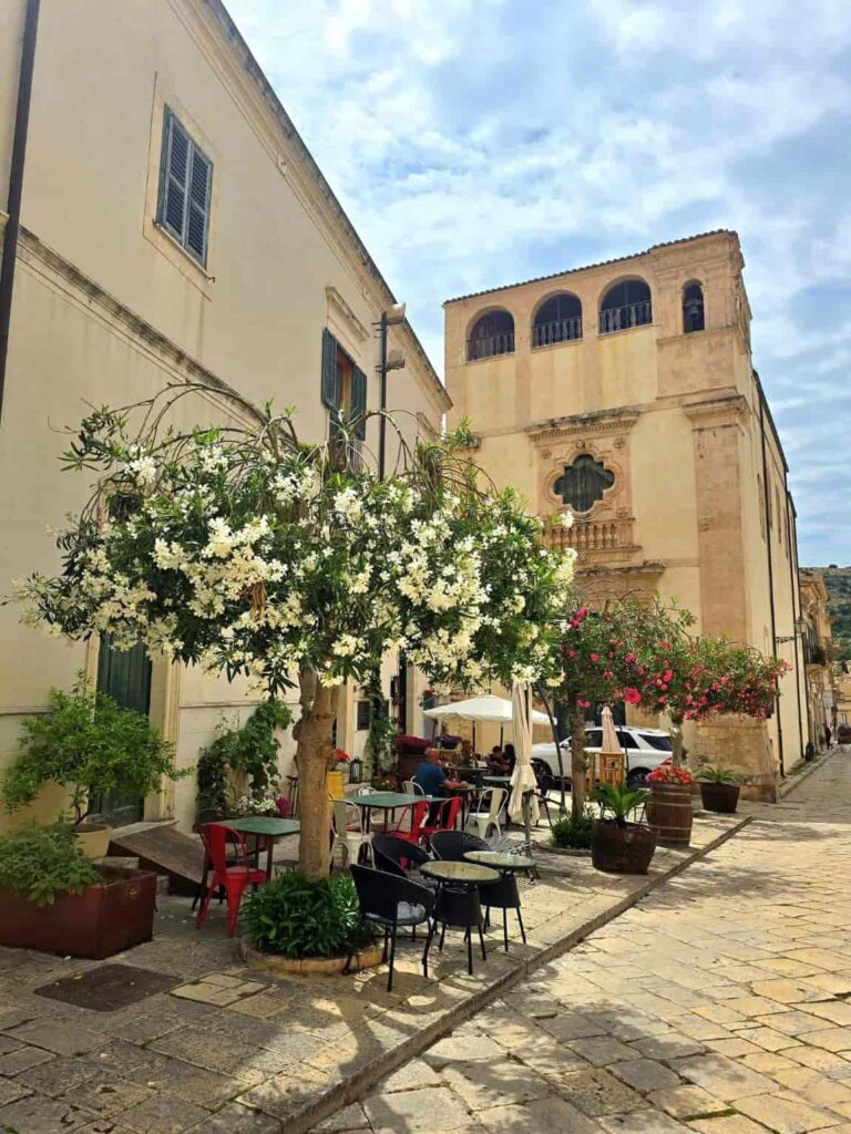 The Church of Santa Teresa (Chiesa di Santa Teresa) in Scicli Sicily 