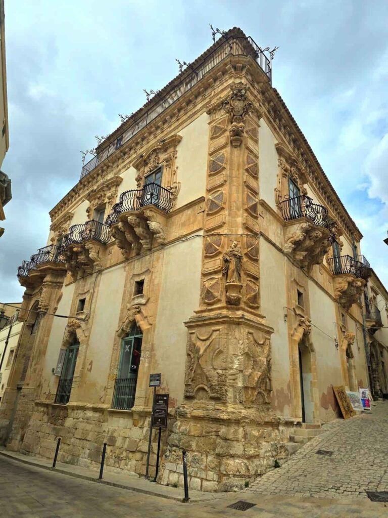 The Palazzo Beneventano in Scicli Sicily