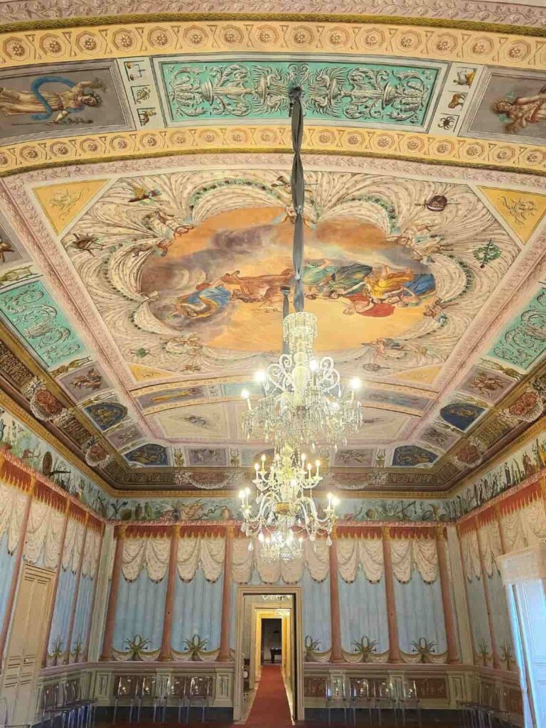 Why Noto Italy, the Capital of Sicilian Baroque, Is Your Next White Lotus-Inspired Getaway 8 The Palazzo Nicolaci di Villadorata, a historic palace located in Noto, Sicily, Italy