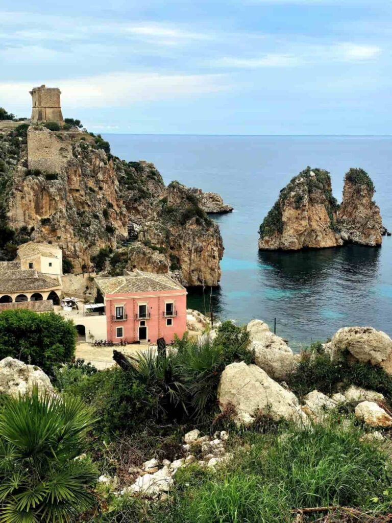 The Ultimate 2-Week Sicily Road Trip You’ll Wish You Took Sooner 8 The historic Tonnara di Scopello in Sicily, Italy . It is a must-see on a 2-week Sicily road trip