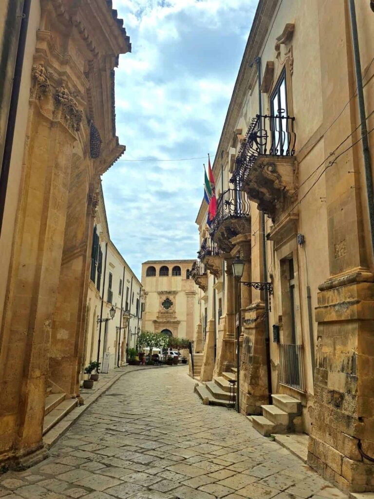 The historic center of Scicli Sicily. Strolling its historic center is among the best things to do in Scicli Sicily 