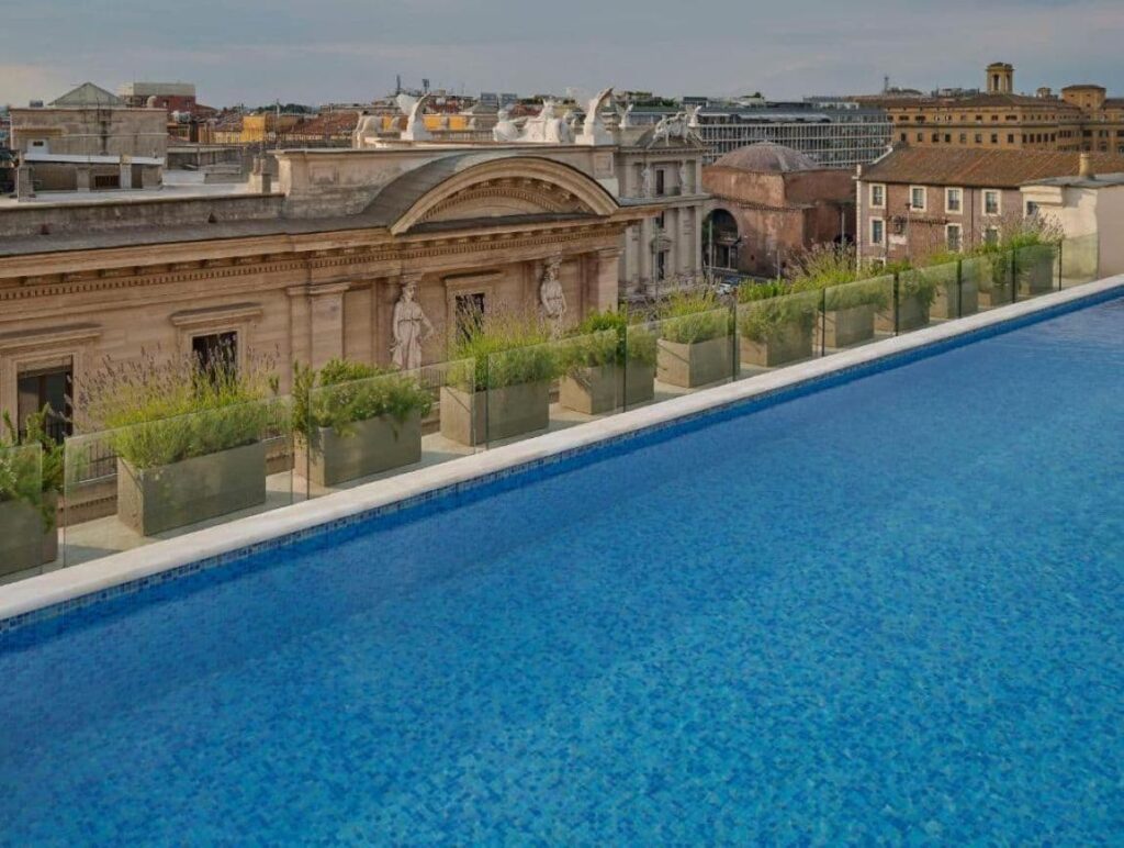 Anantara Palazzo Naiadi Rome Hotel. It is among th etop hotels in Rome Italy
