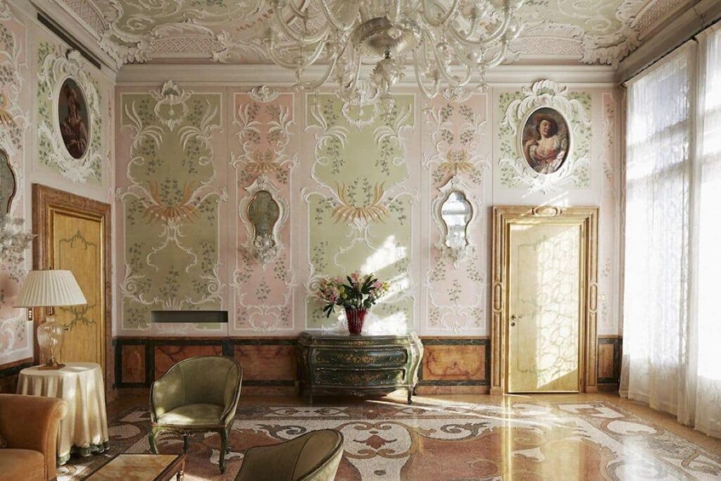 Bauer Palazzo in Venice. it is one of the best hotels in Venice Italy