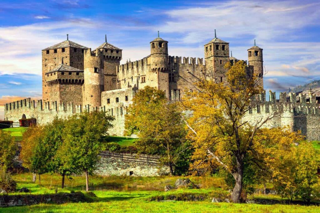 Italy in October Is Insanely Beautiful – See Why You Must Go 11 Castello di Fénis in the Aosta Valley, Italy