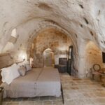 Cenobio Hotel & Spa in Matera Italy. It is among the best cave hotels in Matera.