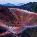 Etna crater. Hiking Etna is among the best things to do in Sicily.