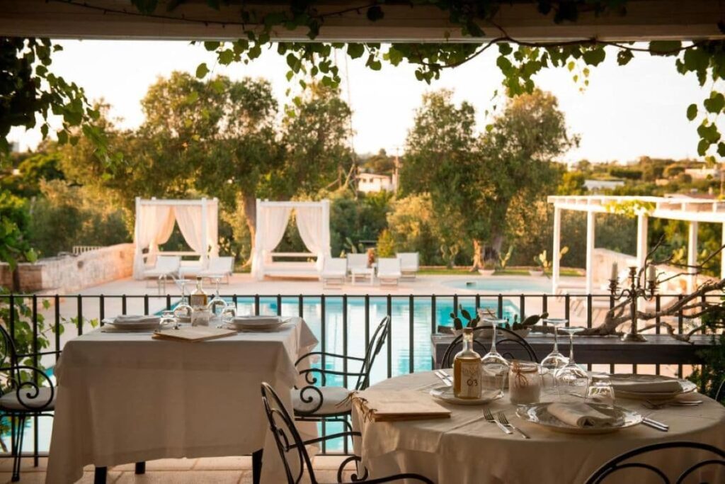Masseria Salinola. It is one o fthe top masserie in Puglia Italy. 