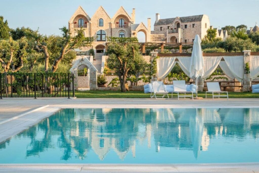  Ottolire Resort. It is one of the best masserie in Puglia Italy