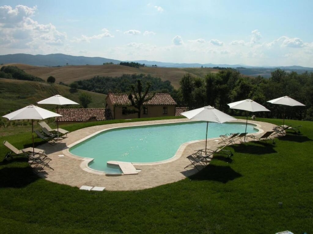 Podere Sant’Antonio,  Buonconvento. It is among the best agriturismo Tuscany. 