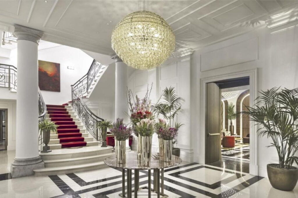 Rome Ambasciatori Palace . It is one of the best hotels in Rome Italy 