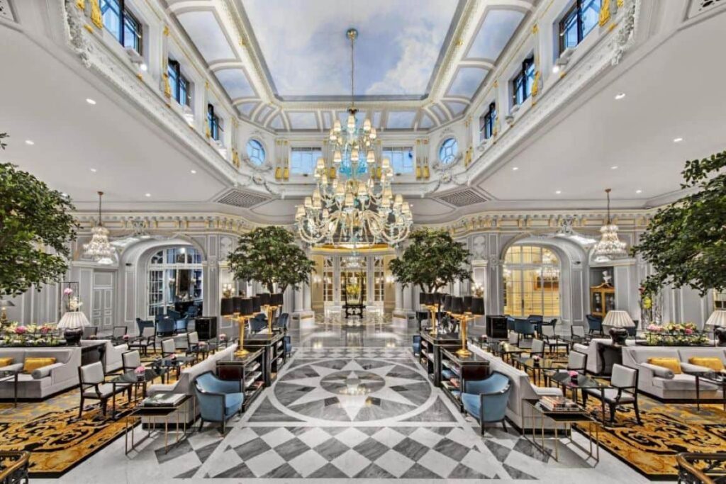 St. Regis Rome. It is one of the best hotels in Rome Italy. 