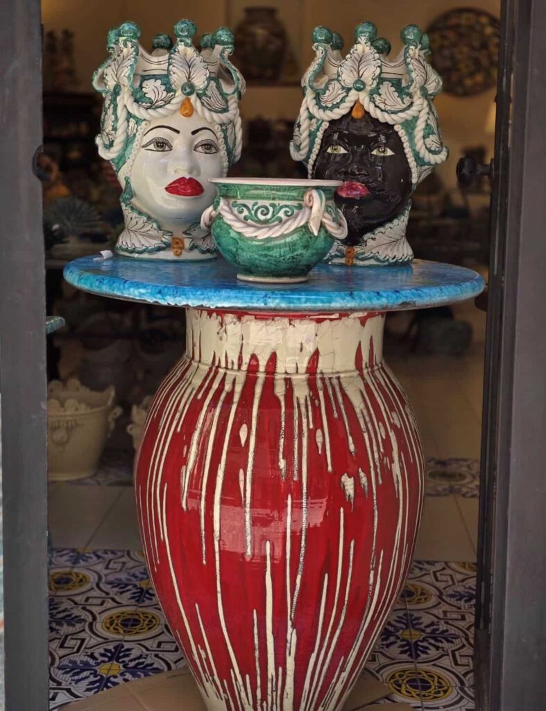 Why Sicily’s Testa di Moro Vases Are Everyone’s New Obsession 6 Teste di Moro (Moorish heads) vases