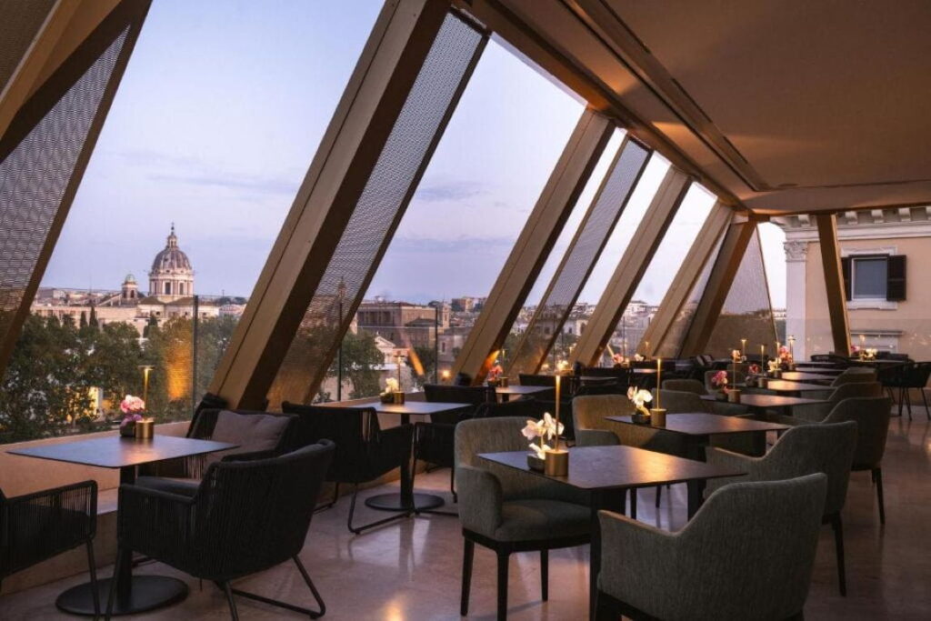 The First Musica Hotel in Rome . It is one of the best hotels in Rome Italy. 