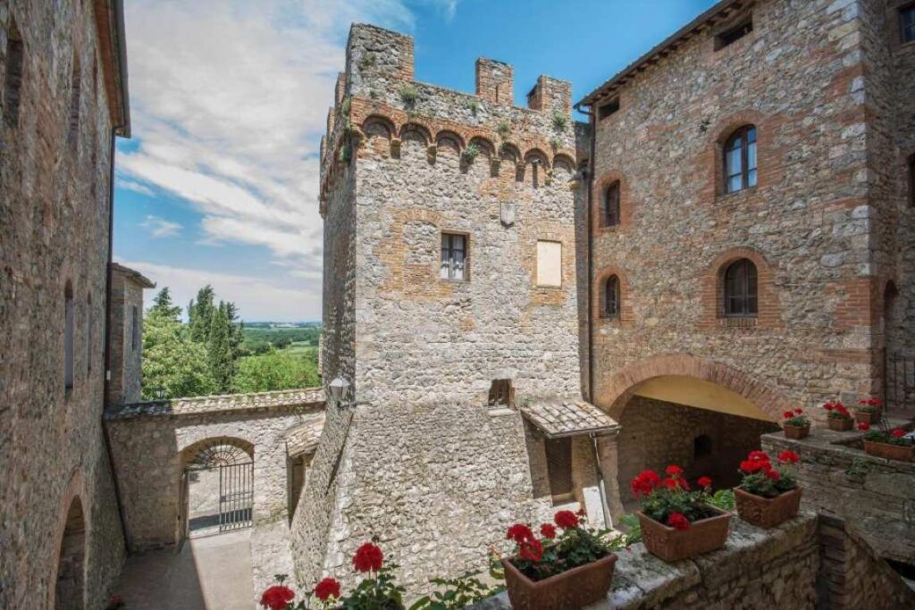 Castello Pietraio WineResort. It is among the best castle  hotels in Tuscany Italy 