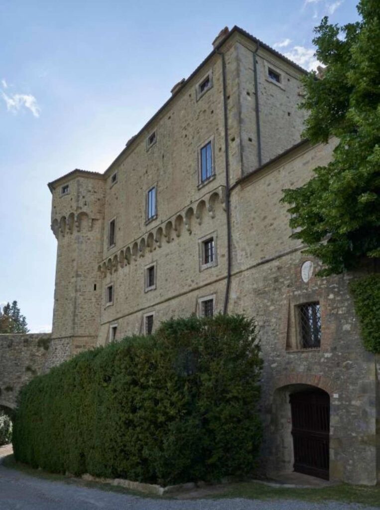 Castello di Fighine. It is one of the best castle hotels in Tuscany Italy. 