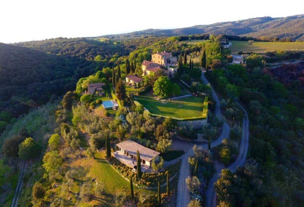 Castello di Vicarello. it is one of the best castle hotels in Tuscany Italy 