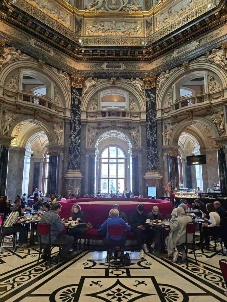 10 Traditional Viennese Desserts You’ll Fall in Love With in Vienna 2 Café in the Art History Museum in Vienna