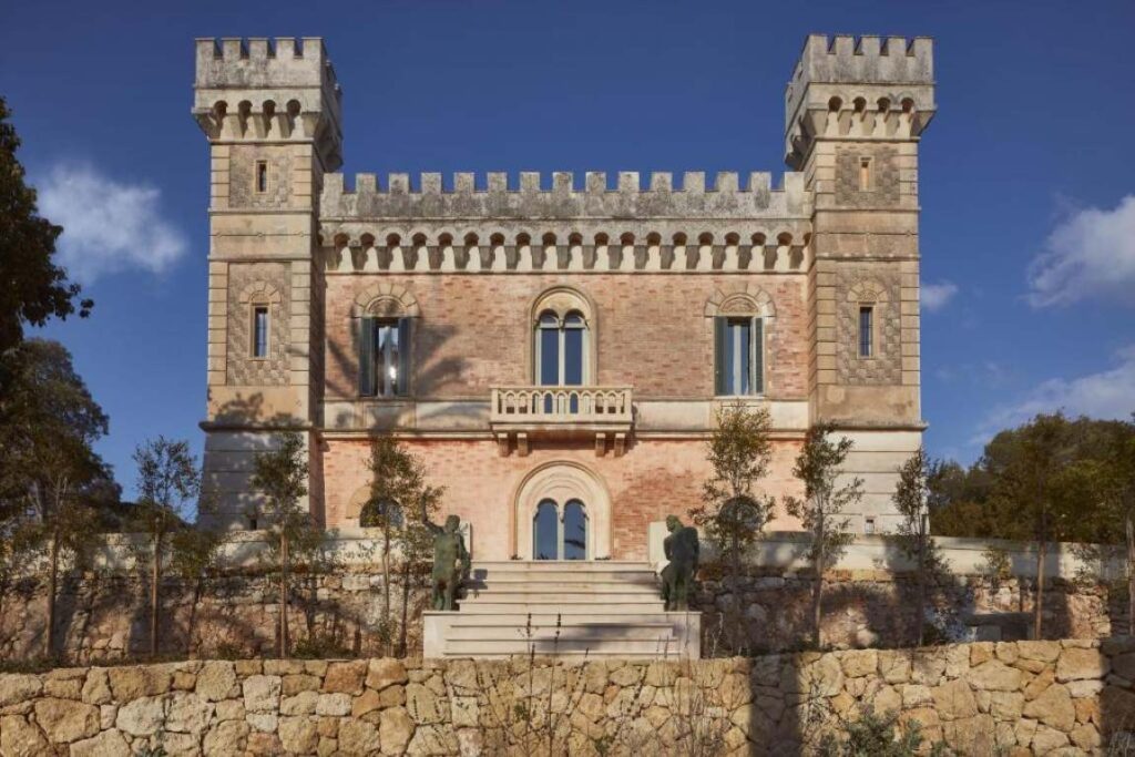 The Most Luxurious Secret Castle Hotels in Italy: Romantic Escapes You Won’t Believe You Can Stay In 11 Castle Elvira in Puglia in southern Italy, It is one of the best castle stays in Italy.