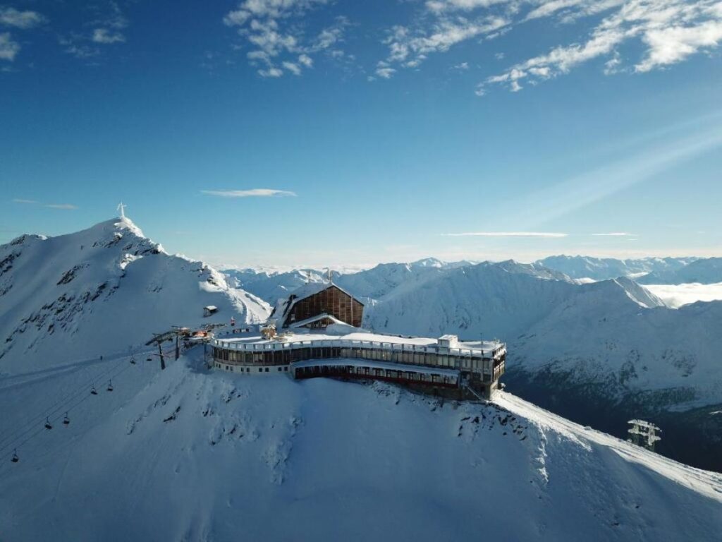 Sleeping Above the Clouds: The Highest Hotels in Europe You’ll Never Forget 3 Glacier Hotel Grawand. It is the highest hotel in Europe