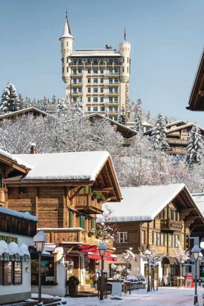 10 Most Breathtaking Luxury Hotels in the Swiss Mountains You’ll Never Want to Leave 12 Gstaad Palace. It is one of the best luxury hotels in the Swiss mountains