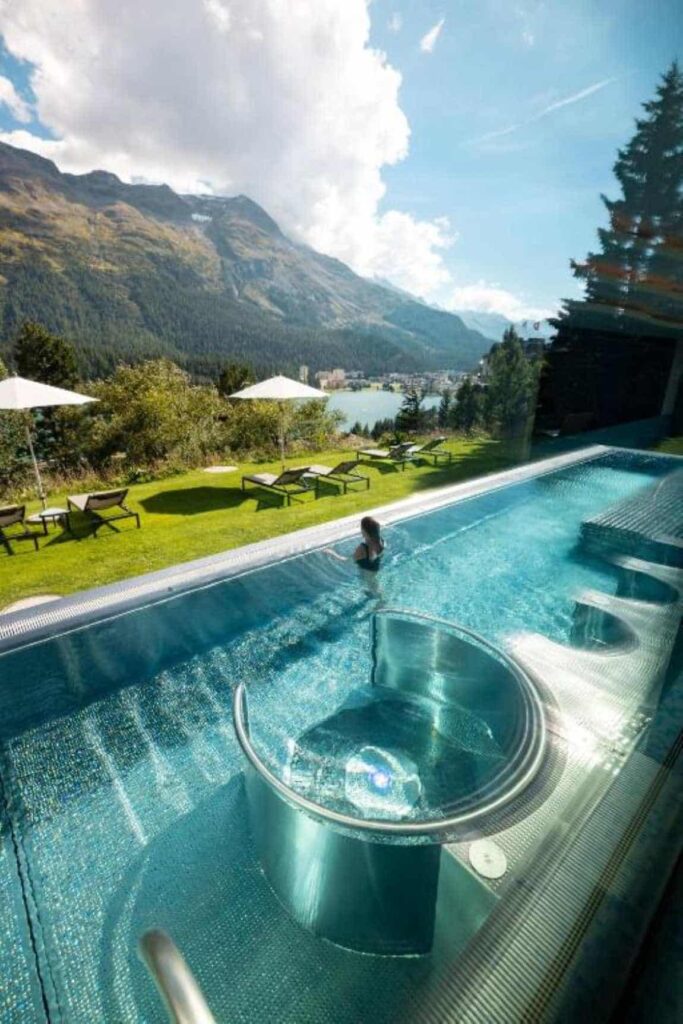10 Most Breathtaking Luxury Hotels in the Swiss Mountains You’ll Never Want to Leave 8 Kulm Hotel St. Moritz. It is one of the best hotels in the Swiss mountains
