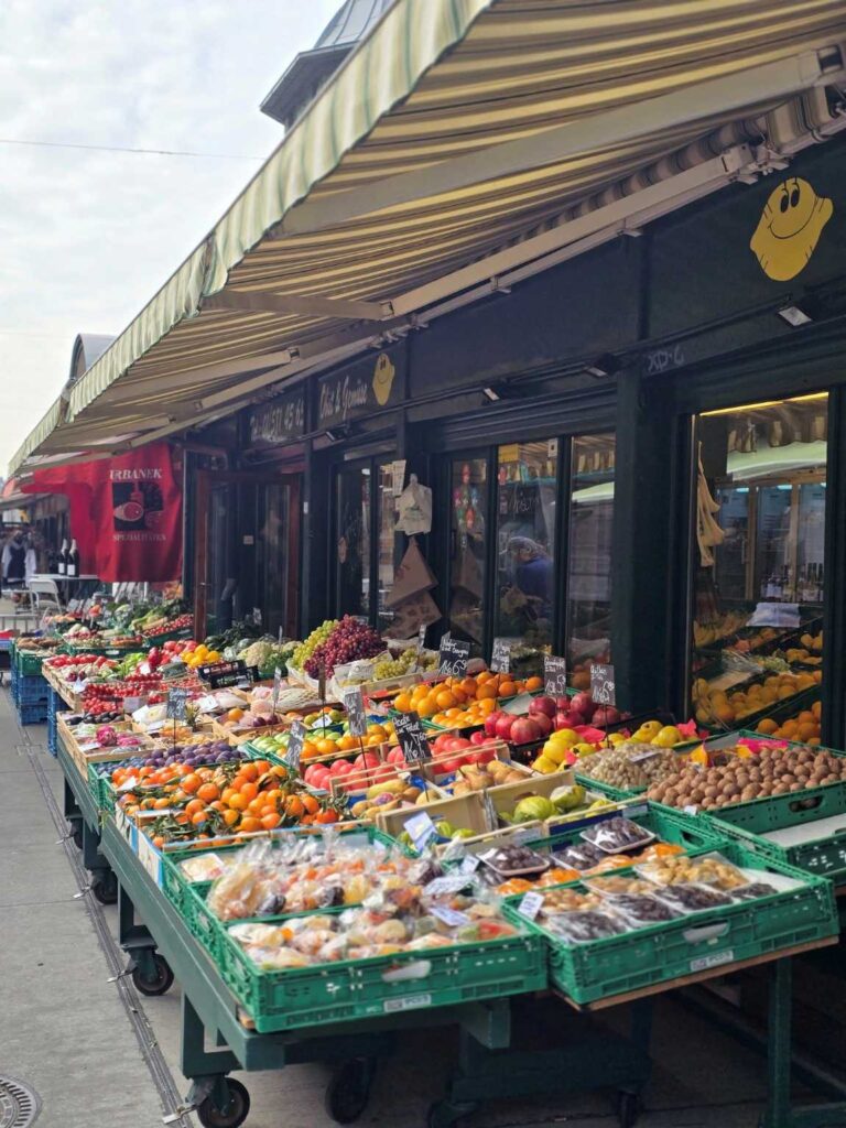 Vienna, Where Time Waltzes — The Most Magical Things to Do in Vienna, Austria 28 The Naschmarkt market in Vienna. Visiting it is among the best things to do in Vienna Austria.