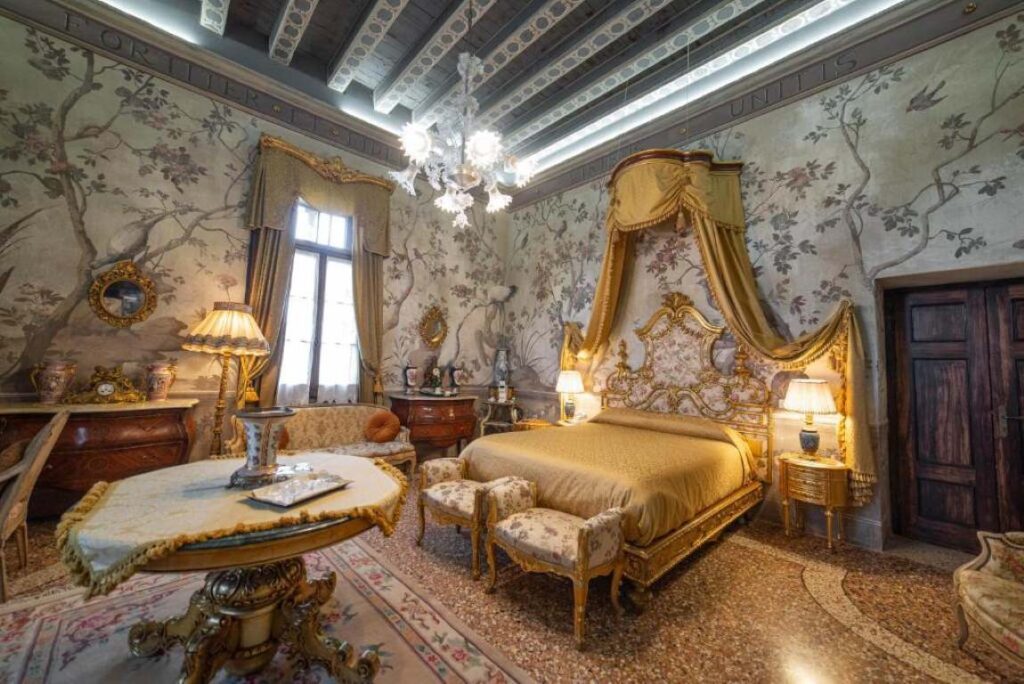 The Most Luxurious Secret Castle Hotels in Italy: Romantic Escapes You Won’t Believe You Can Stay In 7 Relais Castello Bevilacqua in the Veneto region in Italy. It is one of the best castle hotels in Italy