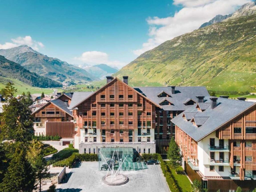 10 Most Breathtaking Luxury Hotels in the Swiss Mountains You’ll Never Want to Leave 4 The Chedi Andermatt. It is one of the best luxury hotels in the Swiss mountains