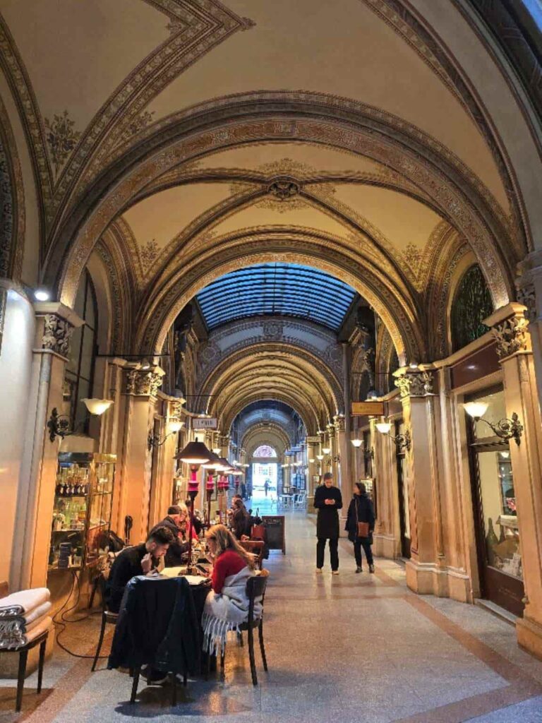 Vienna, Where Time Waltzes — The Most Magical Things to Do in Vienna, Austria 27 The Ferstel Passage in Vienna. Wandering through it is among the top things to do in Vienna.
