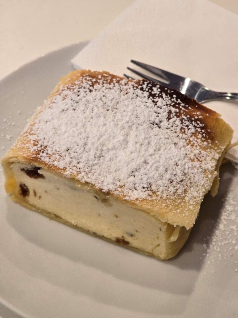 10 Traditional Viennese Desserts You’ll Fall in Love With in Vienna 7 Topfenstrudel. It is one of the top 10 traditional Vinnese desserts.