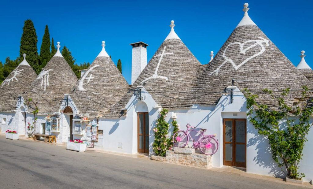 Trulli houses of Alberobello in Puglia, Italy 