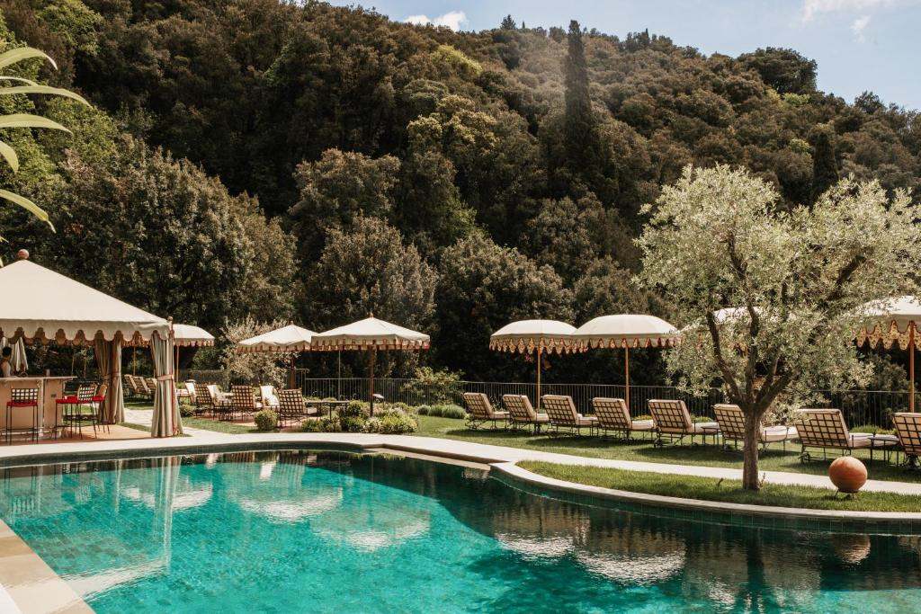 Garden of Villa San Michele, A Belmond Hotel in Florence 